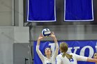 Volleyball vs Emerson  Wheaton College Women's Volleyball vs Emerson College. - Photo by Keith Nordstrom : Wheaton, Volleyball, VB2019